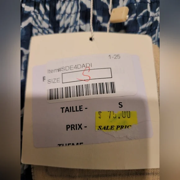 Strapless Multicolor Dress - Picture 3 of 6